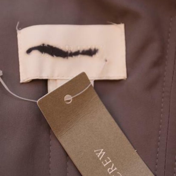 J Crew $250 Silk Chiffon Heidi Dress Graphite gray - Picture 6 of 6